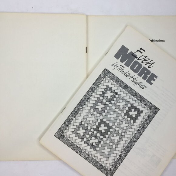 Vintage 1989 Even More Book 3 Template-Free Series Trudie Hughes Quilt Patterns - Picture 10 of 11